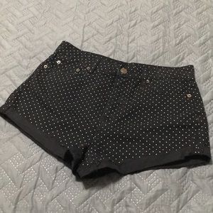 Polka dotted shorts